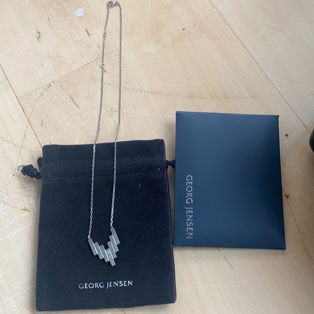 Georg Jensen pendant with pouche